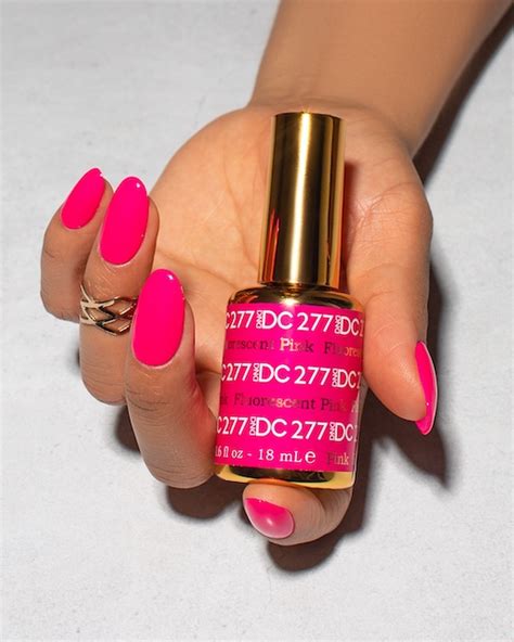 dnd pink gel|dnd hot pink gel.